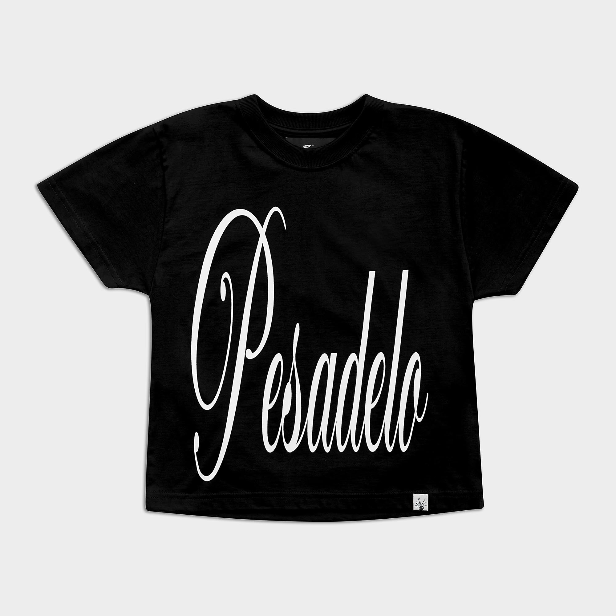 Baby Tee Pesadelo dos Emocionados Preta