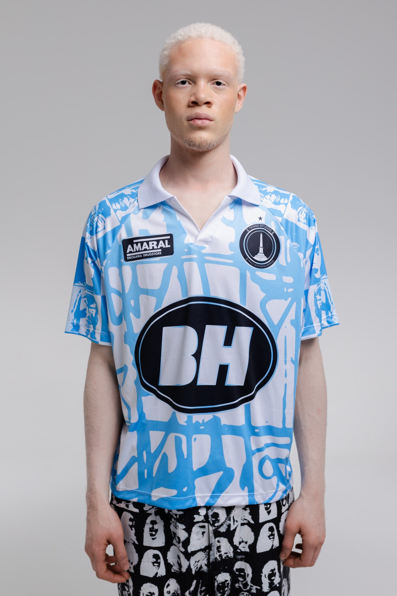 Camiseta Jersey Praça 7 Azul