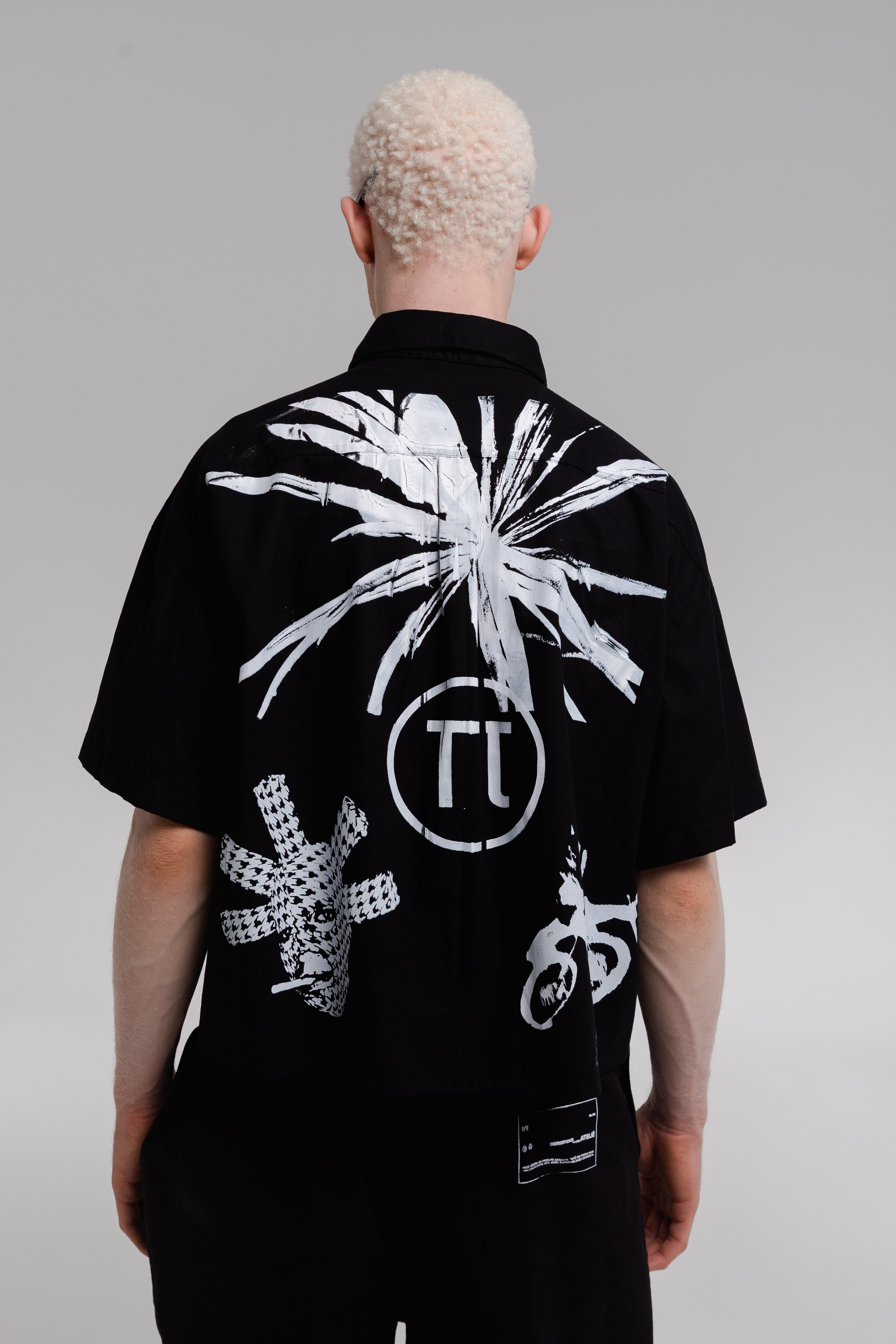 Camisa Social Preta Pi
