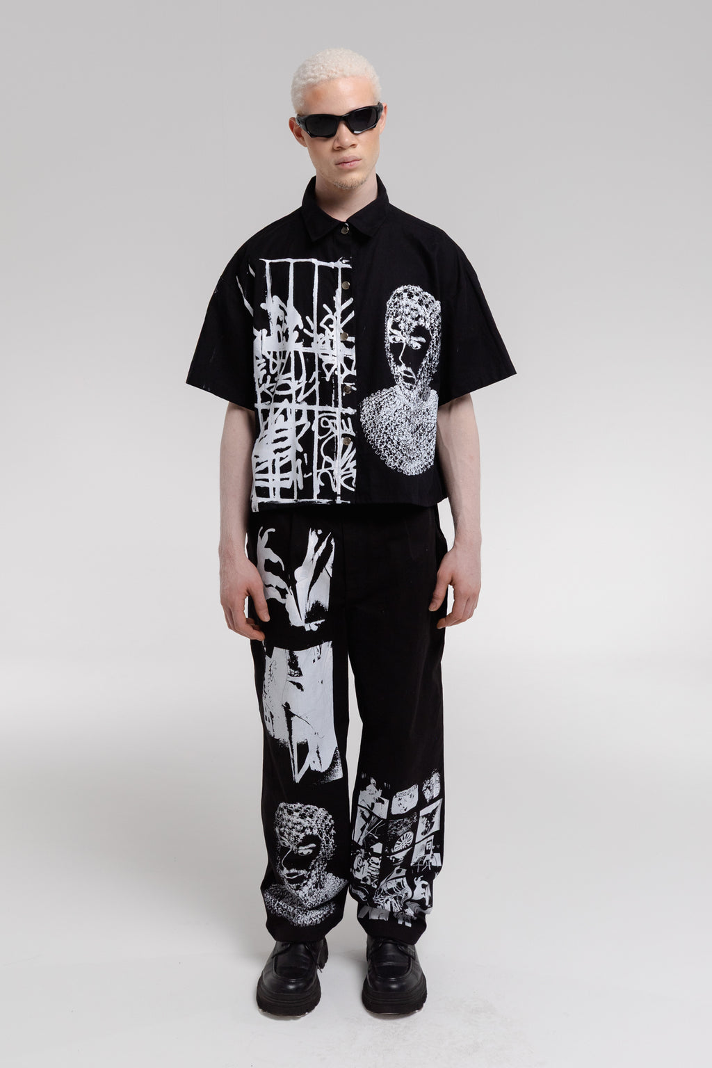 Camisa Social Preta Pi