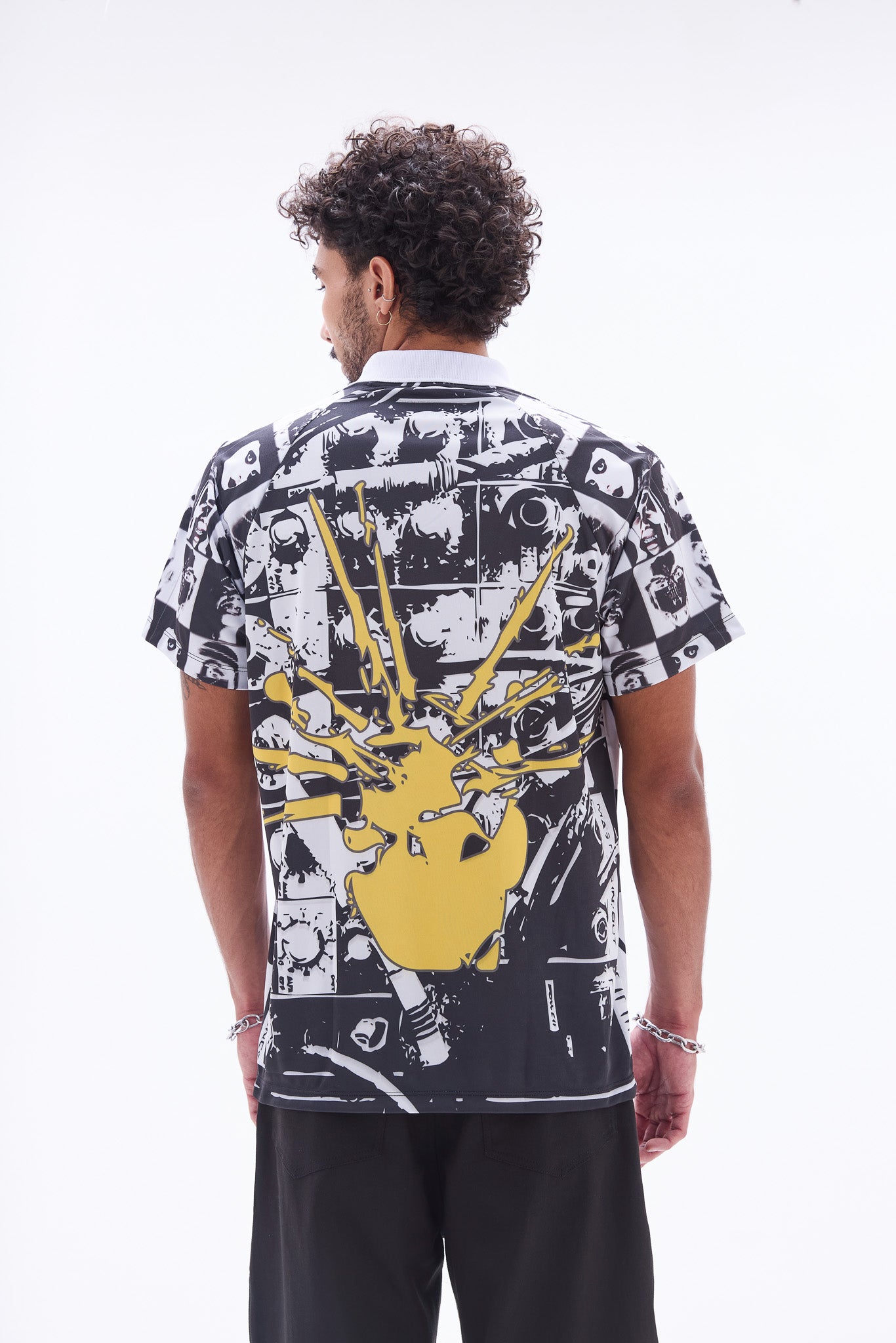 Camiseta Jersey Pixo Preta