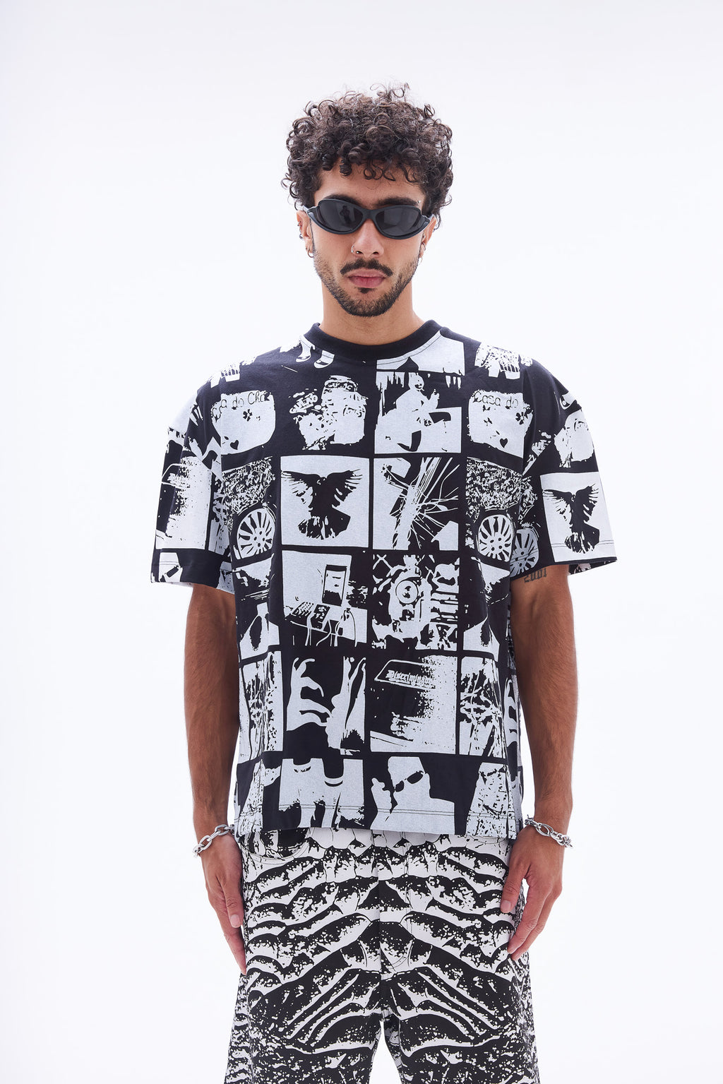 Camiseta Super Boxy Full Print Feed