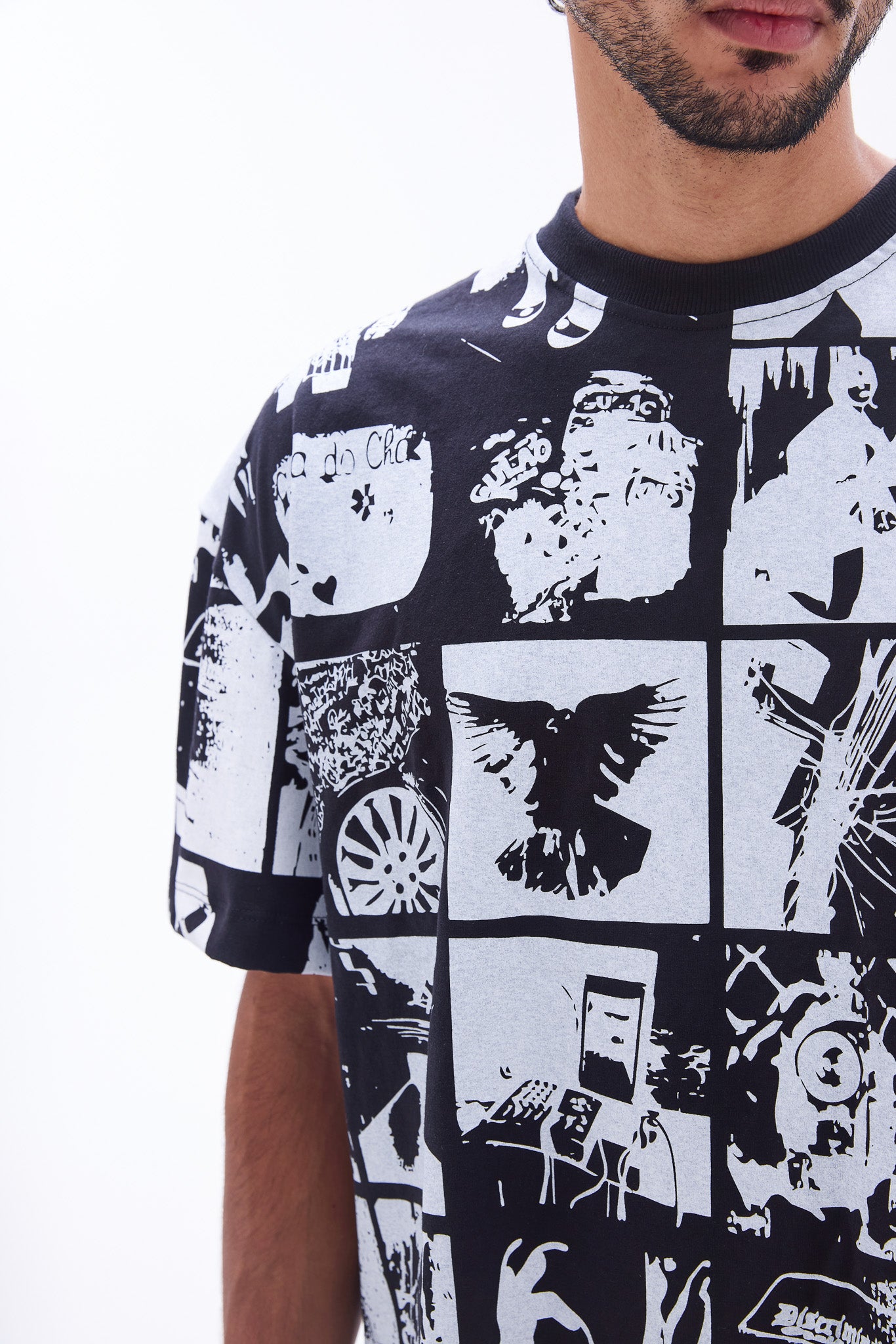 Camiseta Super Boxy Full Print Feed