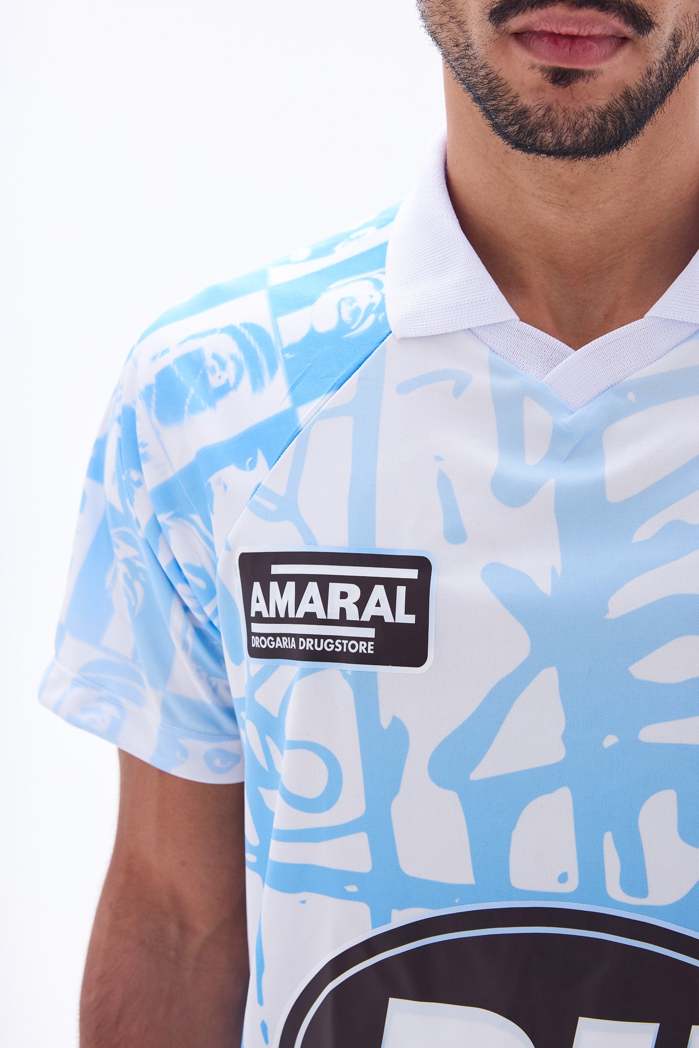 Camiseta Jersey Pixo Azul