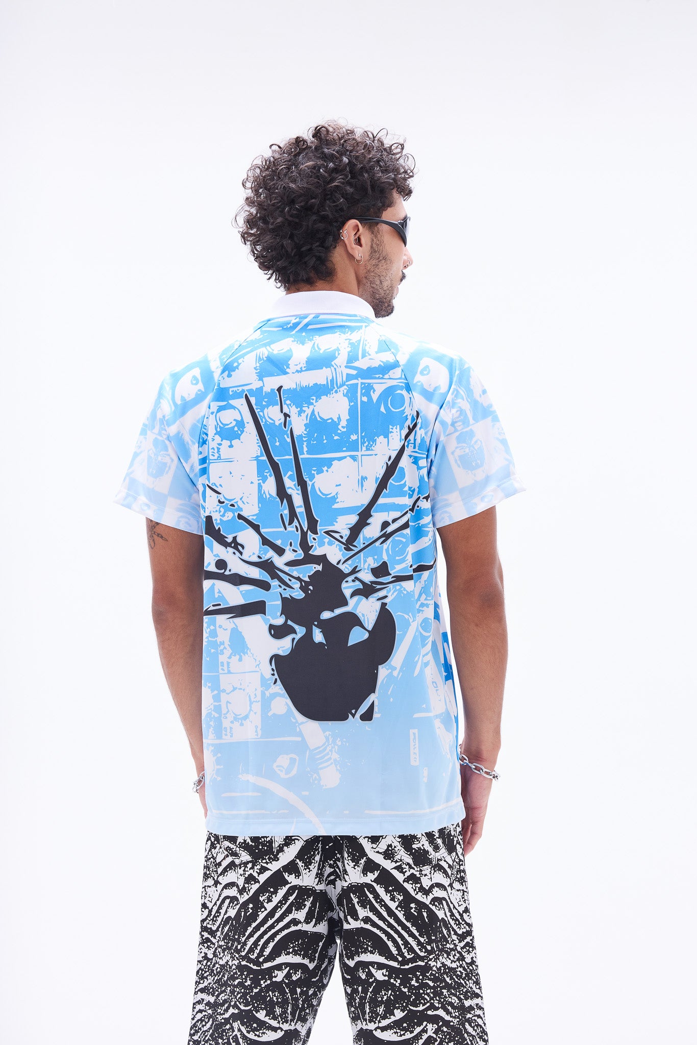 Camiseta Jersey Pixo Azul