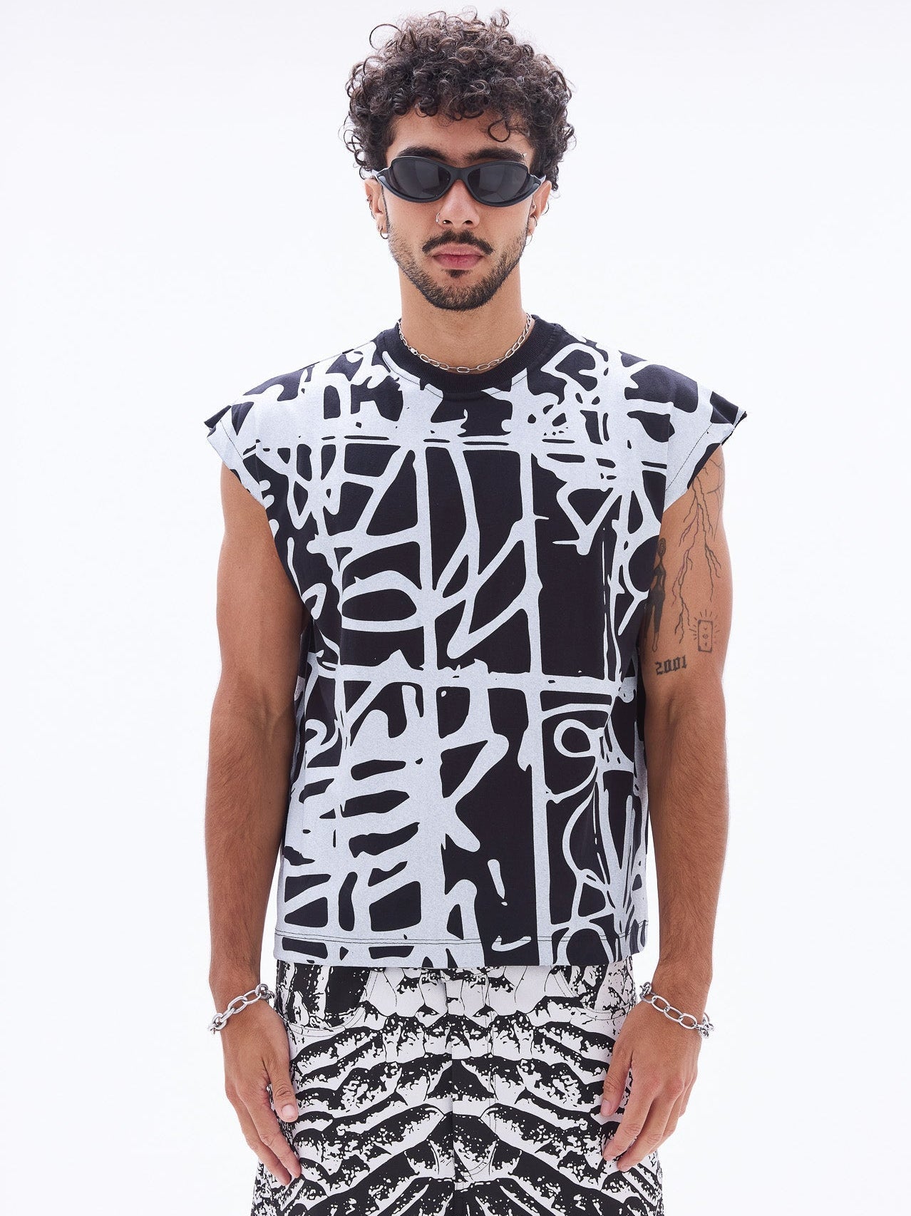 Regata Super Box Full Print Pixo Preta