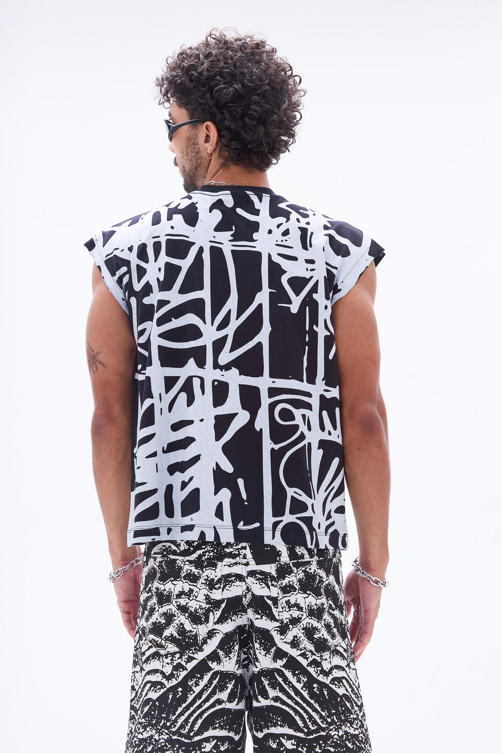 Regata Super Box Full Print Pixo Preta