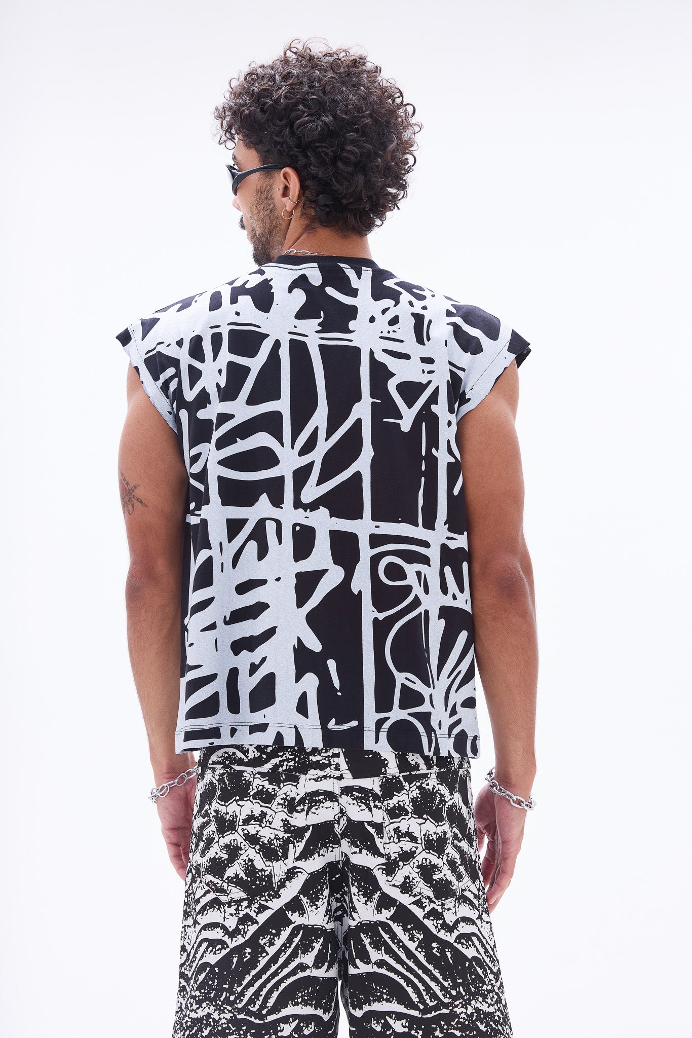 Regata Super Box Full Print Pixo Preta