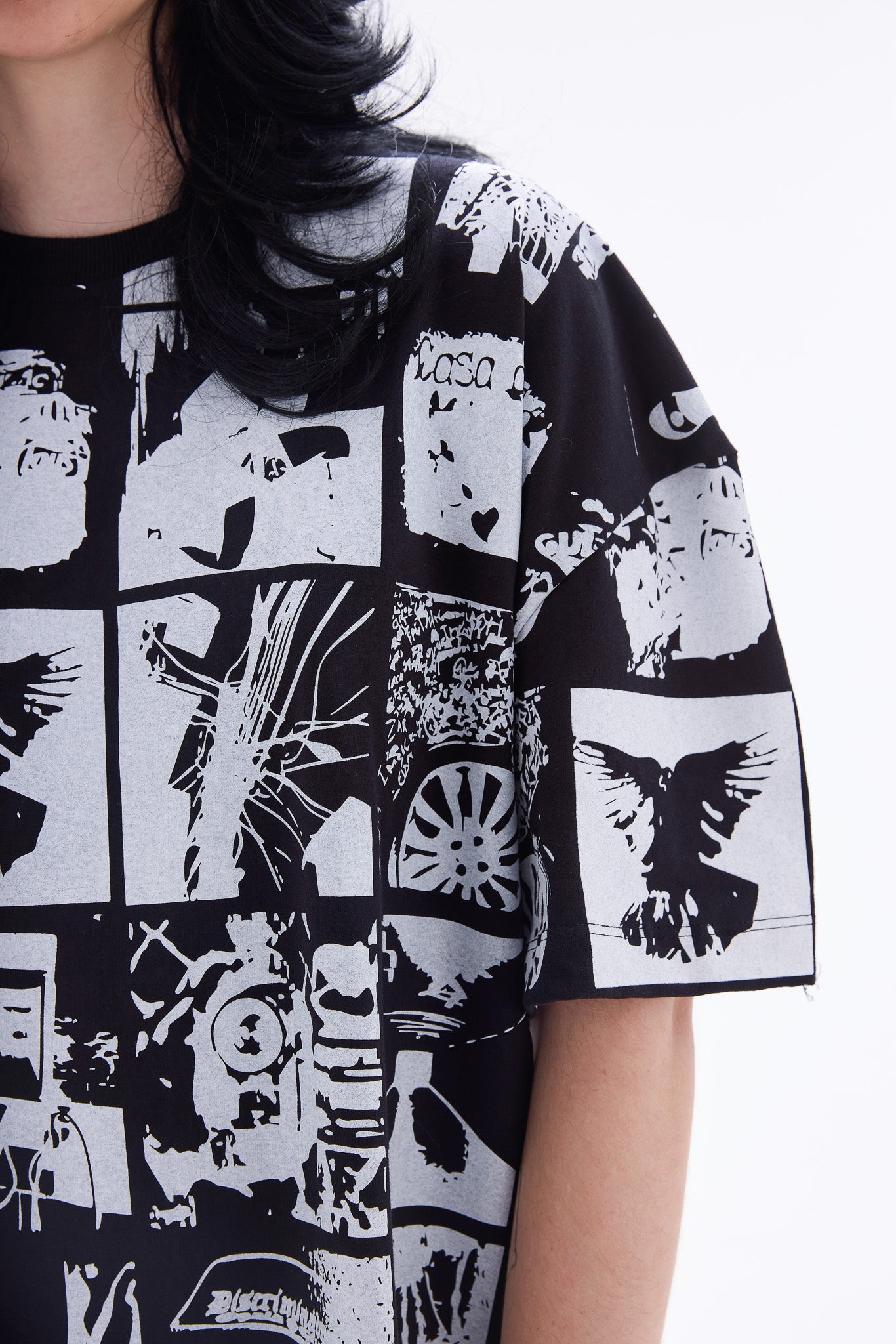 Camiseta Super Boxy Full Print Feed