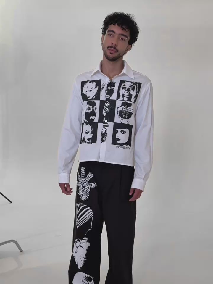 Camisa Social Manga Longa Polas